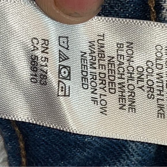 M Jeans By Maurice Women’s Dark Blue High Rise Size 4 Reg Jeans - Picture 9 of 14